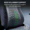imageRazer Iskur V2 X Ergonomic Gaming Chair Builtin Lumbar Support  Widened Seat  High Density Foam Cushions  Adjustable 152 Degree Recline  2D Armrests  Plush Fabric Finish  Light Gray Edition