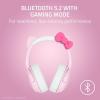 imageRazer Kraken Kitty V2 BT Wireless RGB Headset Chroma RGB Kitty Ears ampamp Earcups  Bluetooth 5240 mm Drivers  NoiseCancelling Mics  Lightweight  40 Hr Battery wType C Charging  BlackHello Kitty  Friends Edition