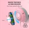 imageRazer Kraken Kitty V2 USB Wired Headset Chroma RGB Kitty Ears  Stream Reactive Lighting  HyperClear Cardioid Mic  40 mm Drivers  71 Surround Sound  Comfortable Ear Cushions  WhiteQuartz Pink