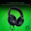 imageRazer Kraken X Ultralight Gaming Headset 71 Surround Sound  Lightweight Aluminum Frame  Bendable Cardioid Microphone  for PC PS4 PS5 Switch Xbox One Xbox Series XS Mobile  GreenClassic Black
