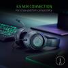 imageRazer Kraken X Ultralight Gaming Headset 71 Surround Sound  Lightweight Aluminum Frame  Bendable Cardioid Microphone  for PC PS4 PS5 Switch Xbox One Xbox Series XS Mobile  GreenClassic Black