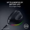 imageRazer Pro Click V2 Vertical Wireless Mouse 6 Button Ergonomic Design  One Click AI Prompt  Long Battery Life  Multi Device Connectivity via 24GHz Bluetooth or USB C Wired Mode  Chroma RGB