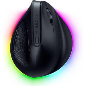 imageRazer Pro Click V2 Vertical Wireless Mouse 6 Button Ergonomic Design  One Click AI Prompt  Long Battery Life  Multi Device Connectivity via 24GHz Bluetooth or USB C Wired Mode  Chroma RGB