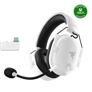 imageRazer BlackShark V2 Pro Wireless Xbox Gaming Headset 50mm Drivers  Super Wideband Mic  Plush Noise Isolating Earcups  for Xbox PS5 Console PC Mac  Bluetooth USBC  70 Hr Battery  White