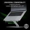 imageRazer Adjustable Laptop Stand Fits Most Tablets Laptops ampamp Macbooks 14 to 18quot  Adjust Height and Tilt  Durable Aluminum Construction  Vented Design  Foldable for Storage ampamp Travel  Mercury