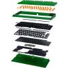 imageRazer BlackWidow V4 75 Mechanical Gaming Keyboard HotSwappable Design  Compact ampamp Durable  Orange Tactile Switches  Chroma RGB  MF Roller ampamp Media Keys  Comfortable Wrist Rest  Phantom Green