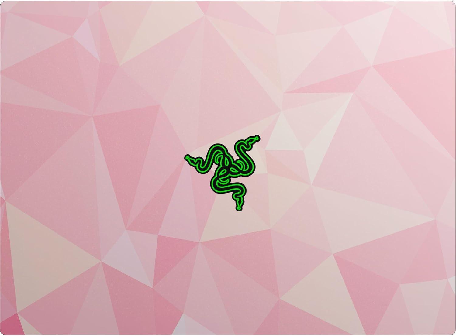 imageRazer Skin Vinyl Laptop Wrap Blade 14  Full Wrap  Premium 3M Cast Vinyl  Scratch Protection  Unique Designs ampamp Finishes  Easy Application  3D Honeycomb  BlackGeometric Quartz