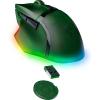 imageRazer Basilisk V3 Pro 35K Wireless Gaming Mouse HyperScroll Tilt Wheel  35K DPI Optical Sensor Gen 213 Customizable Controls  RGB  Optical Switches Gen 3  Up to 140 Hr Battery  Phantom Green