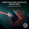 imageRazer DeathAdder V4 Pro Wireless Gaming Mouse 56g Lightweight  HyperSpeed Wireless Gen2  Scroll Wheel Focus Pro 45K Sensor Switches Gen4 All Optical  Up to 150 Hr Battery  Black
