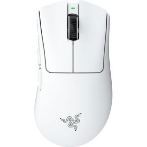imageRazer DeathAdder V4 Pro Wireless Gaming Mouse 57g Lightweight  HyperSpeed Wireless Gen2  Scroll Wheel Focus Pro 45K Sensor Switches Gen4 All Optical  Up to 150 Hr Battery  White