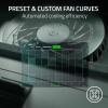 imageRazer Laptop Cooling Pad Adaptive Smart  Intelligent Fan Control  Airtight Pressure Chamber  Fits Most Laptops ampamp Macbooks 14 to 18quot  Preset ampamp Custom Fan Curves  3 Port USB Type A  Chroma RGB