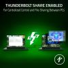 imageRazer Thunderbolt 5 Dock 10 Ports wM2 Storage Slot  Triple 4K Displays at 144 Hz or Single 8K at 60 Hz  Thunderbolt Share Enabled  140W Power Delivery  Connect 3 TB5 Devices  Mercury