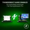 imageRazer Thunderbolt 5 Dock Chroma 10 Ports wM2 Storage Slot  Triple 4K Displays at 144 Hz or Single 8K at 60 Hz  Thunderbolt Share Enabled  140W Power Delivery  Connect 3 TB5 Devices  Black
