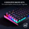 imageRazer BlackWidow V4 X Mechanical Gaming Keyboard Green Switches Tactile ampamp Clicky  6 Macro Keys  Chroma RGB  Doubleshot ABS Keycaps  Sound Dampening ampamp Stabilizers  Pokmon EditionBlack