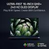 imageRazer Blade 16 2025 Gaming Laptop NVIDIA GeForce RTX 5080  AMD Ryzen AI 9 365 CPU  QHD 240Hz OLED Display  64GB LPDDR5x RAM  2TB SSD PCIe Gen4  Windows 11  Copilot PC  Chroma RGBAMD Ryzen AI 9 HX 370