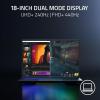 imageRazer Blade 18 2025 Gaming Laptop NVIDIA GeForce RTX 5080  Intel Core Ultra 9 275HX  Dual UHD 240Hz  FHD 440Hz Display  32GB DDR5 RAM  1TB SSD  Thunderbolt 510 Key Chroma RGB Keyboard2TB  2TB SSD