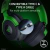 imageRazer Kraken V4 X Wired Gaming Headset 40 mm Drivers  Cardioid Mic  Memory Foam Cushions  Chroma RGB Lighting  Type C ampamp Type A Cable  for PC Mac PS5 Nintendo Switch  Pokmon EditionMinecraft Edition