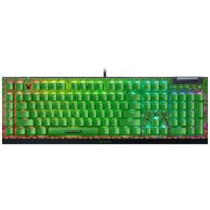 imageRazer BlackWidow V4 X Mechanical Gaming Keyboard Green Switches Tactile ampamp Clicky  6 Macro Keys  Chroma RGB  Doubleshot ABS Keycaps  Sound Dampening ampamp Stabilizers  Pokmon EditionMinecraft Edition