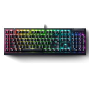 imageRazer BlackWidow V4 X Mechanical Gaming Keyboard Green Switches Tactile ampamp Clicky  6 Macro Keys  Chroma RGB  Doubleshot ABS Keycaps  Sound Dampening ampamp Stabilizers  Pokmon EditionBlack