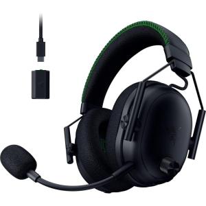 imageRazer BlackShark V3 Pro Wireless ANC Gaming Headset for Xbox Full Band Mic  50mm Drivers  24 GHz Bluetooth USB 35mm  Works with PC Mac PS5 Nintendo Switch  Long Battery Life  Black