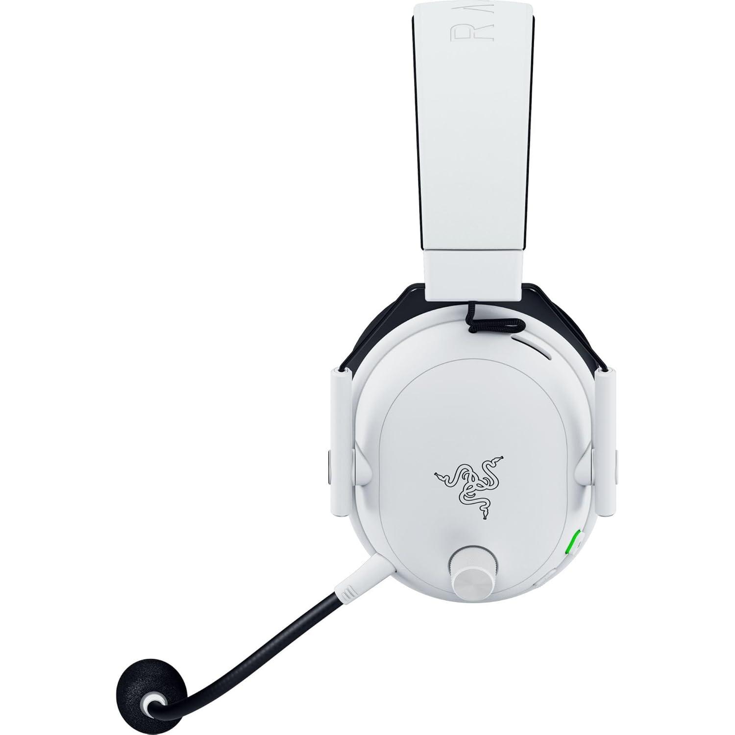 imageRazer BlackShark V3 Wireless Gaming Headset for PC 50mm Drivers  Super Wideband Mic  24 GHz Bluetooth USB  Works with Mac PS5 Nintendo Switch Smartphone  70 Hr Battery  White