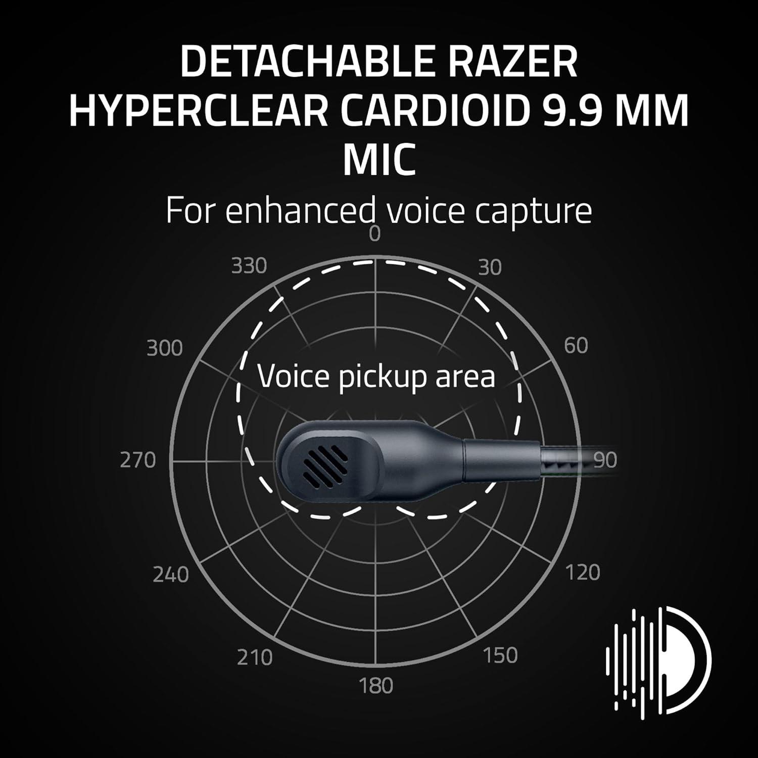 imageRazer BlackShark V3 X HyperSpeed Wireless Gaming Headset for PC 50mm Drivers  Cardioid Mic  24 GHz Bluetooth USB  Works with Mac PS5 Nintendo Switch Smartphone  70 Hr Battery  Black