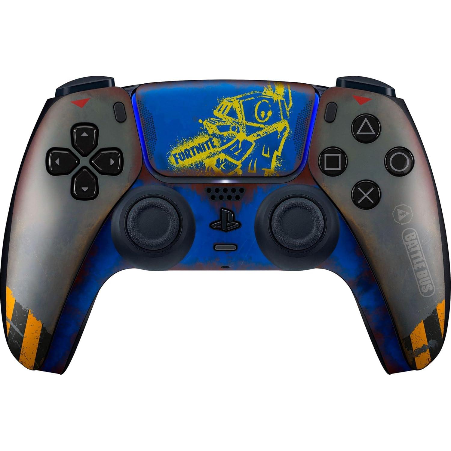 imageRazer Fortnite Console Skin PlayStation 5  PS5 Digital  Full Wrap  Premium 3M Cast Vinyl  Scratch Protection  Unique Designs ampamp Finishes  Easy Application  Battle BusBattle Bus