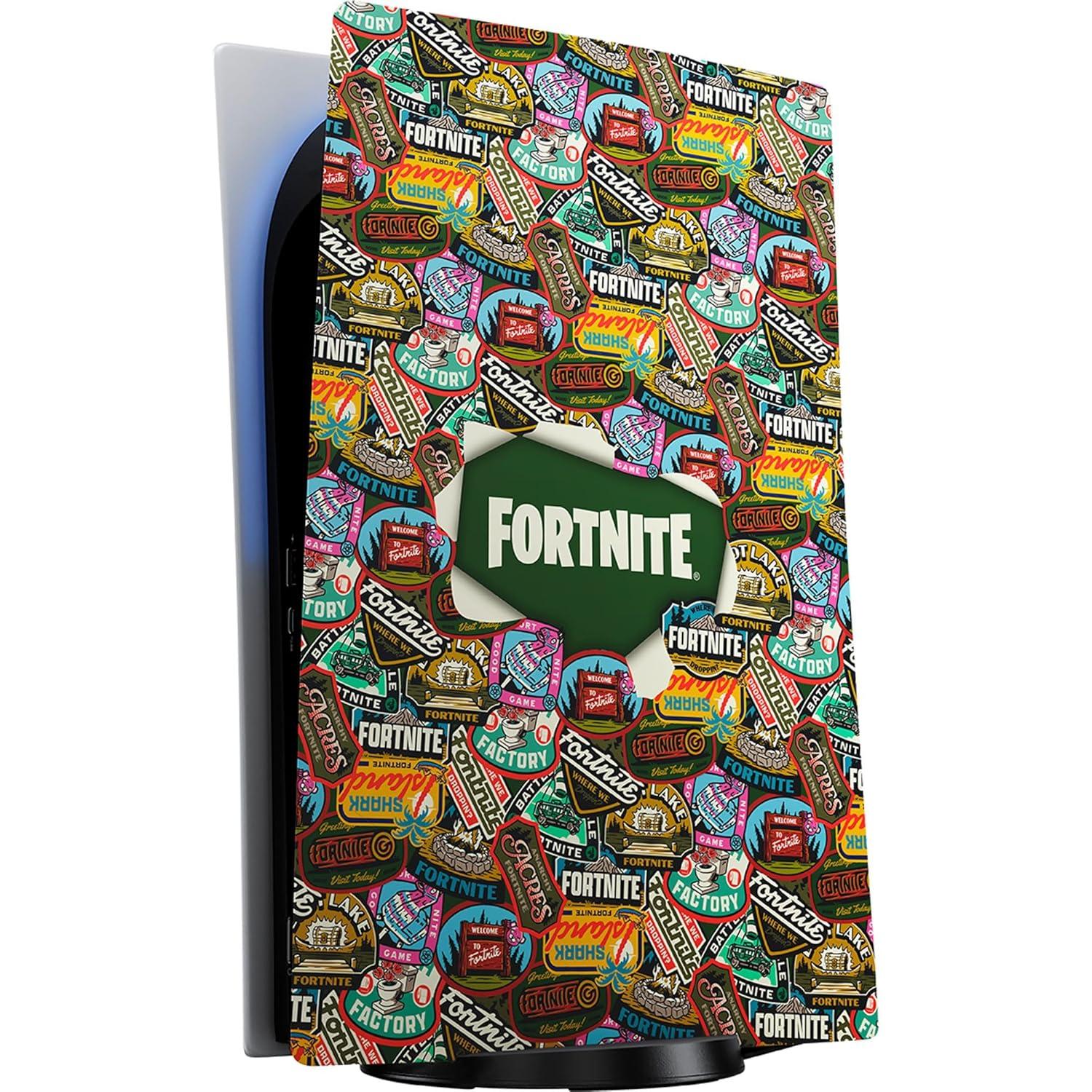 imageRazer Fortnite Console Skin PlayStation 5  PS5 Digital  Full Wrap  Premium 3M Cast Vinyl  Scratch Protection  Unique Designs ampamp Finishes  Easy Application  Battle BusLandscape 3