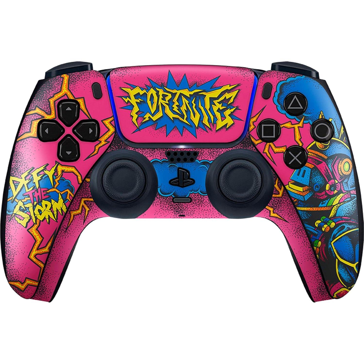 imageRazer Fortnite Console Skin PlayStation 5  PS5 Digital  Full Wrap  Premium 3M Cast Vinyl  Scratch Protection  Unique Designs ampamp Finishes  Easy Application  Battle BusBash