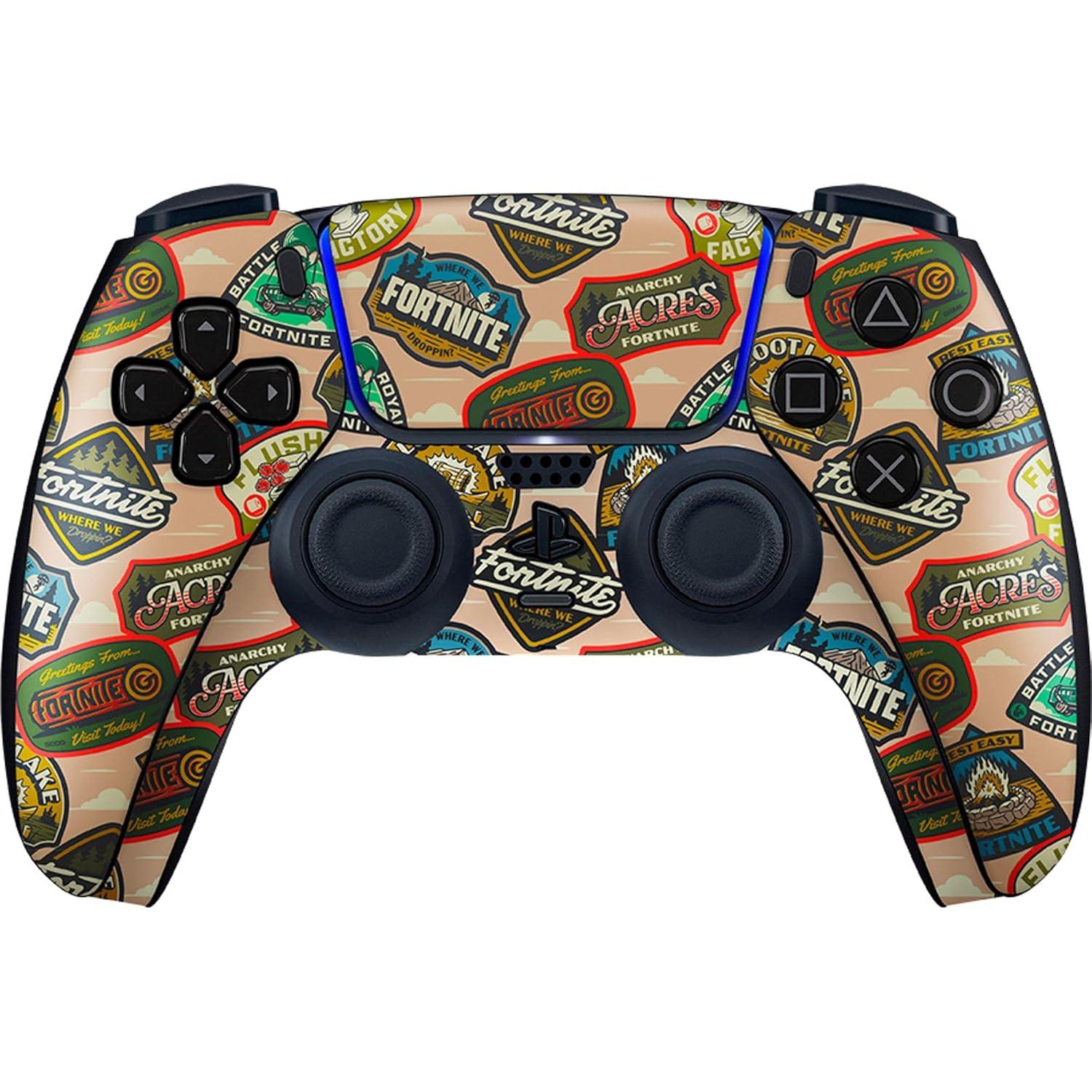 imageRazer Fortnite Console Skin PlayStation 5  PS5 Digital  Full Wrap  Premium 3M Cast Vinyl  Scratch Protection  Unique Designs ampamp Finishes  Easy Application  Battle BusLandscape 1