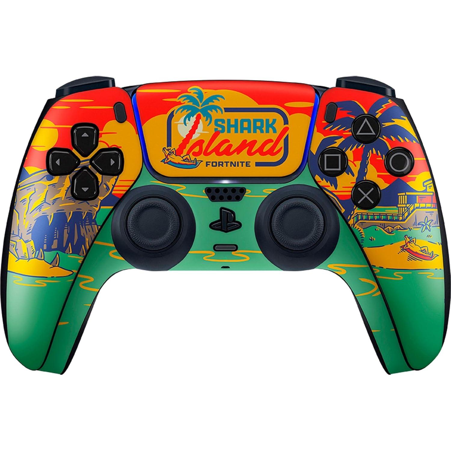 imageRazer Fortnite Console Skin PlayStation 5  PS5 Disc  Full Wrap  Premium 3M Cast Vinyl  Scratch Protection  Unique Designs ampamp Finishes  Easy Application  PeelyShark Island