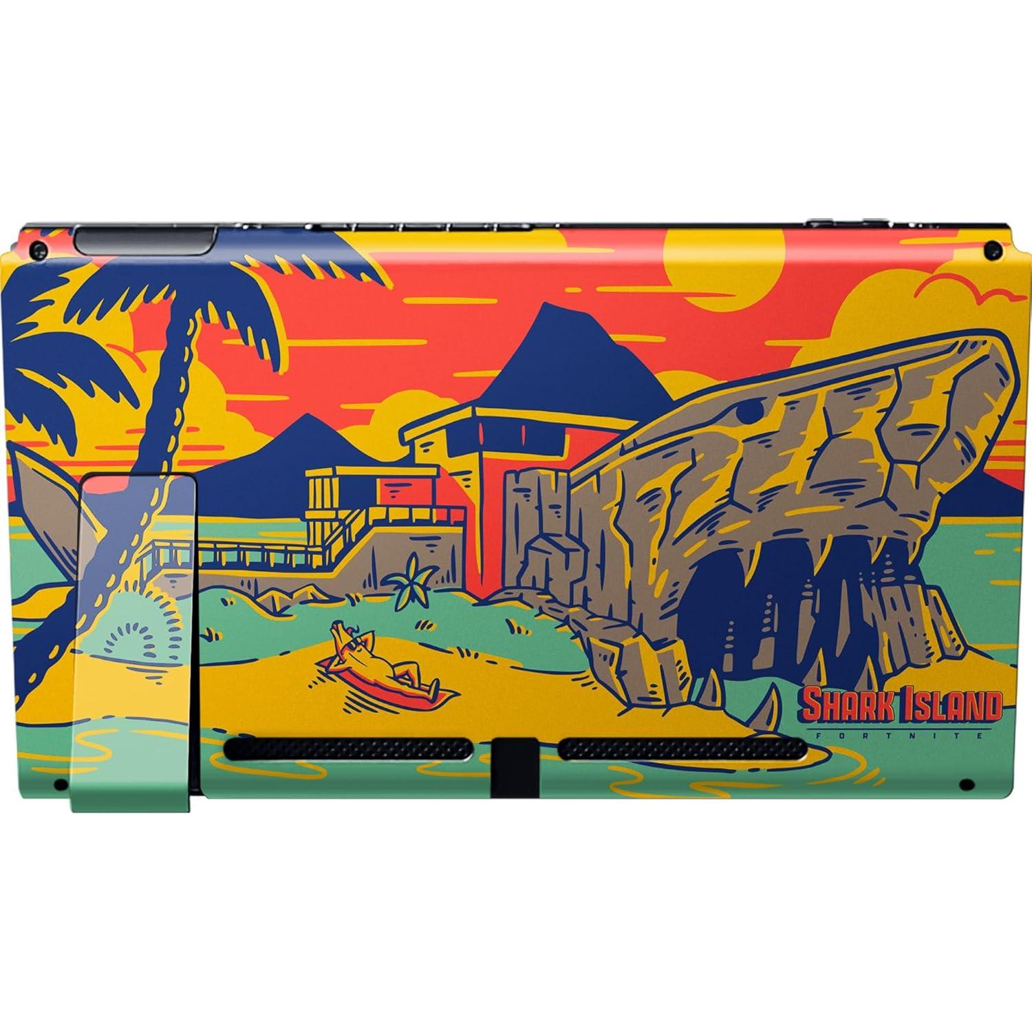 imageRazer Fortnite Console Skin Switch 2017  Full Wrap  Premium 3M Cast Vinyl  Scratch Protection  Unique Designs ampamp Finishes  Easy Application  Landscape 3Shark Island