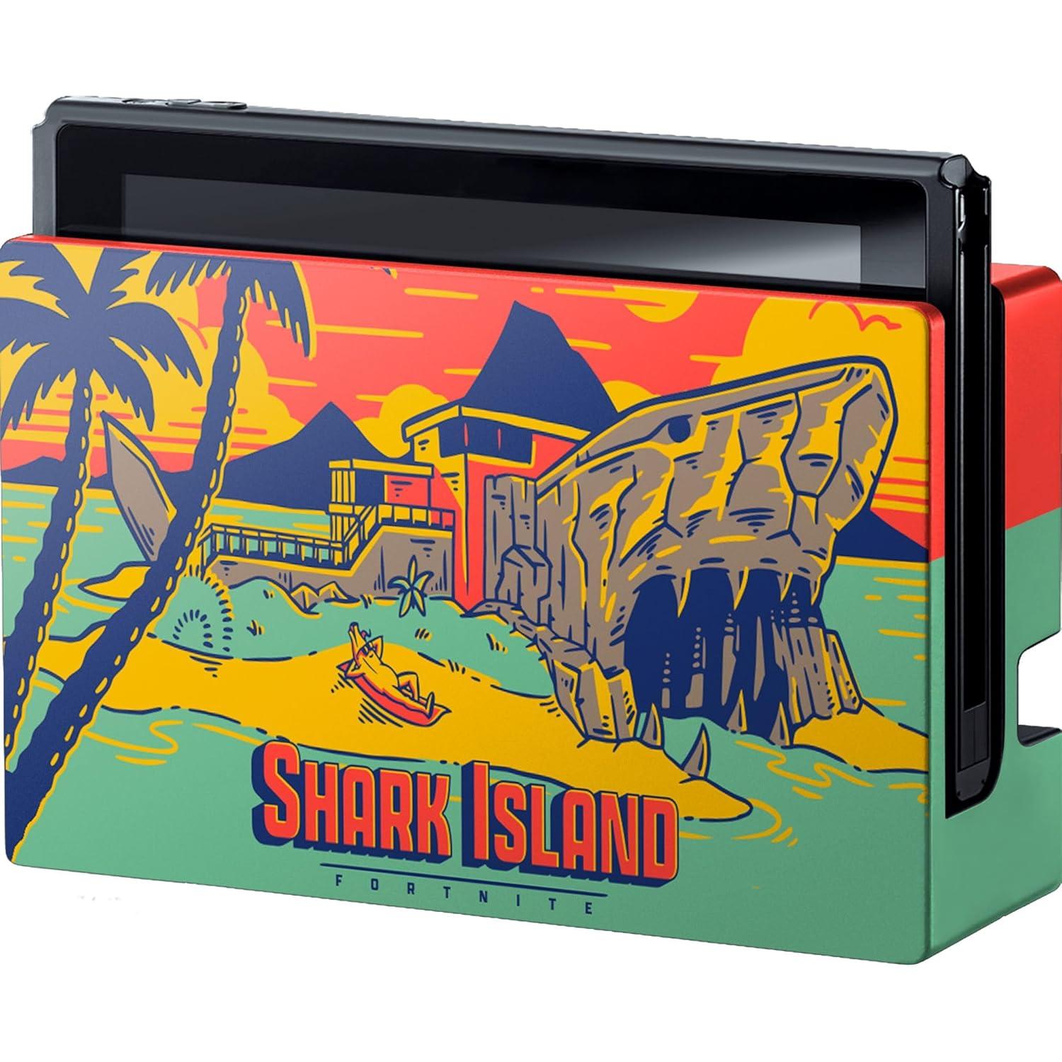 imageRazer Fortnite Console Skin Switch 2017  Full Wrap  Premium 3M Cast Vinyl  Scratch Protection  Unique Designs ampamp Finishes  Easy Application  Landscape 3Shark Island