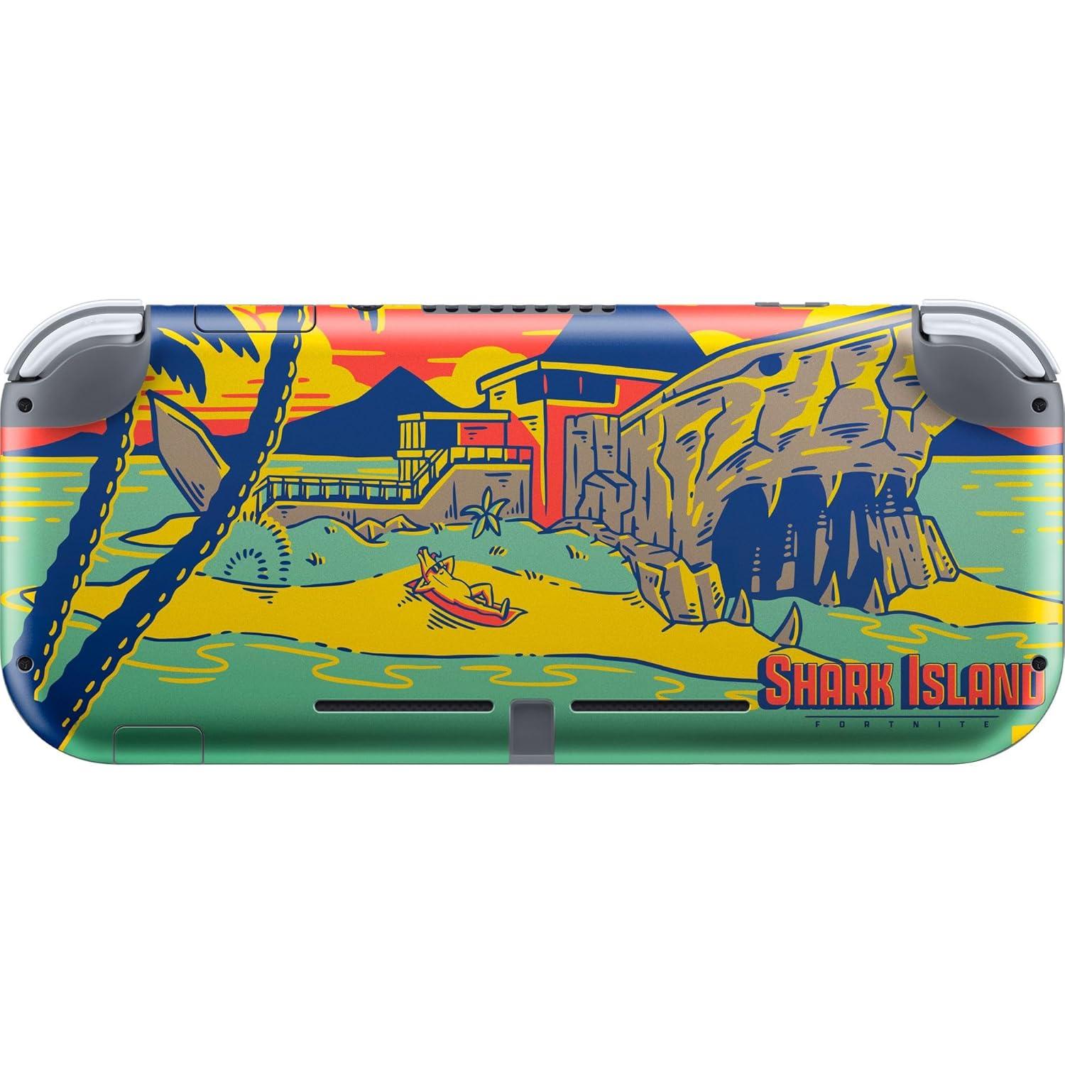 imageRazer Fortnite Console Skin Switch Lite 2019  Console Wrap  Premium 3M Cast Vinyl  Scratch Protection  Unique Designs ampamp Finishes  Easy Application  DJ YonderShark Island