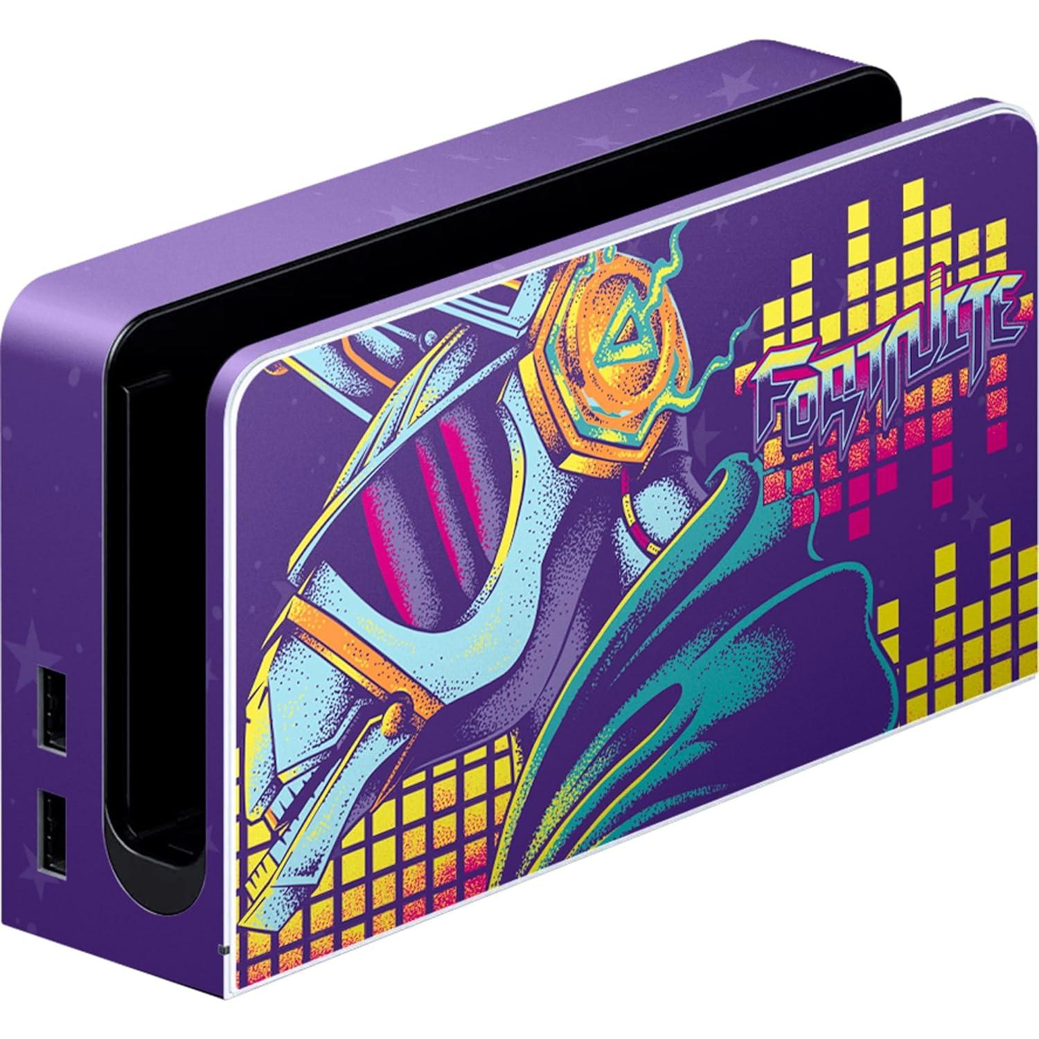 imageRazer Fortnite Console Skin Switch OLED 2021  Full Wrap  Premium 3M Cast Vinyl  Scratch Protection  Unique Designs ampamp Finishes  Easy Application  Shark IslandDJ Yonder