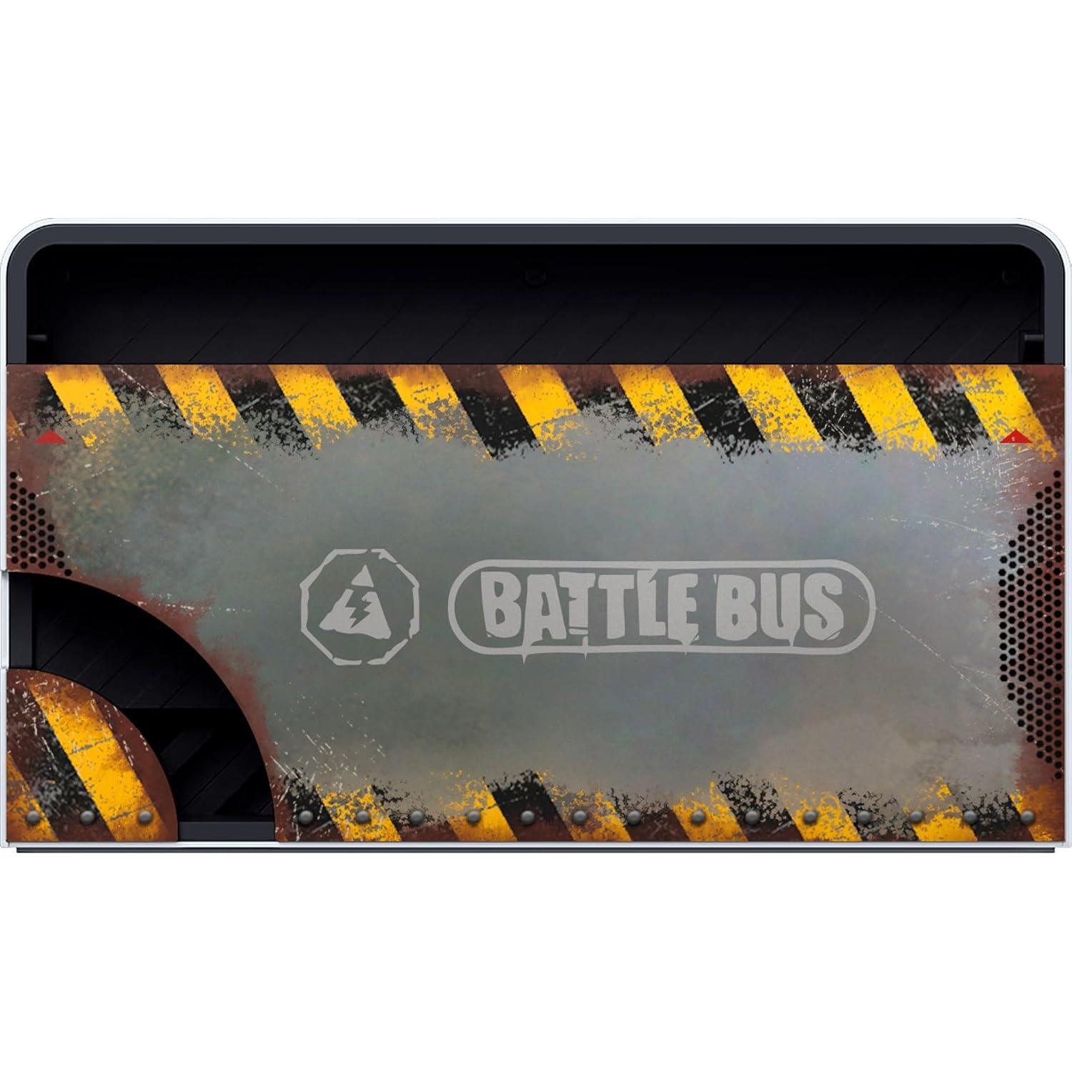 imageRazer Fortnite Console Skin Switch OLED 2021  Full Wrap  Premium 3M Cast Vinyl  Scratch Protection  Unique Designs ampamp Finishes  Easy Application  Shark IslandBattle Bus