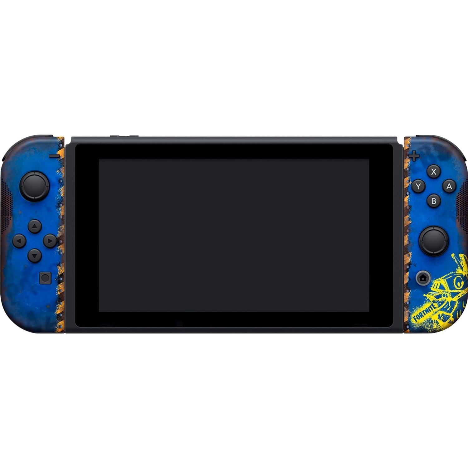 imageRazer Fortnite Console Skin Switch OLED 2021  Full Wrap  Premium 3M Cast Vinyl  Scratch Protection  Unique Designs ampamp Finishes  Easy Application  Shark IslandBattle Bus