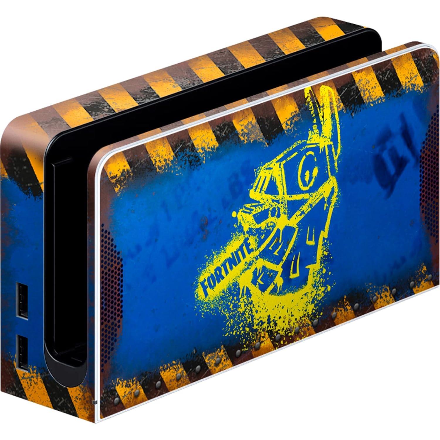 imageRazer Fortnite Console Skin Switch OLED 2021  Full Wrap  Premium 3M Cast Vinyl  Scratch Protection  Unique Designs ampamp Finishes  Easy Application  Shark IslandBattle Bus