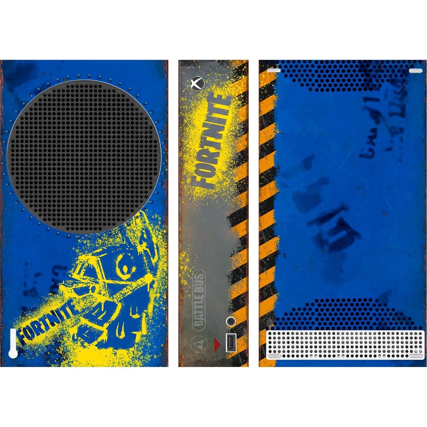 imageRazer Fortnite Console Skin Xbox Series S  Full Wrap  Premium 3M Cast Vinyl  Scratch Protection  Unique Designs ampamp Finishes  Easy Application  Battle BusBattle Bus