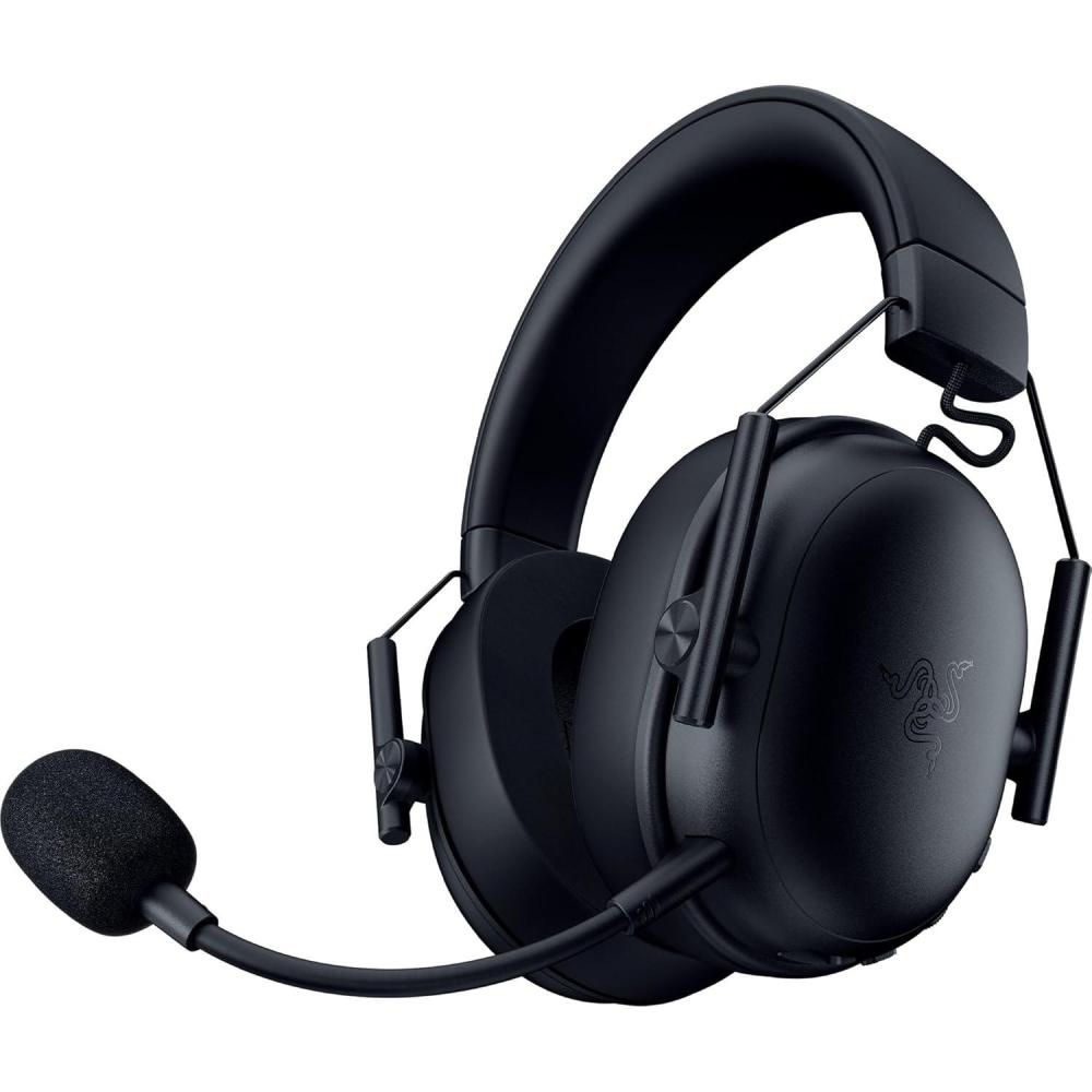 imageRazer BlackShark V3 X HyperSpeed Wireless Gaming Headset for PC 50mm Drivers  Cardioid Mic  24 GHz Bluetooth USB  Works with Mac PS5 Nintendo Switch Smartphone  70 Hr Battery  Black