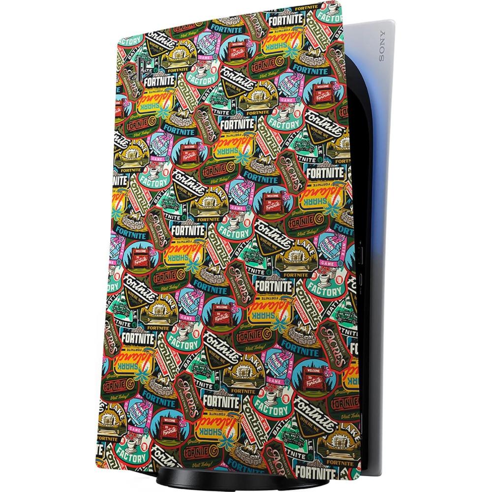 imageRazer Fortnite Console Skin PlayStation 5  PS5 Digital  Full Wrap  Premium 3M Cast Vinyl  Scratch Protection  Unique Designs ampamp Finishes  Easy Application  Battle BusLandscape 2