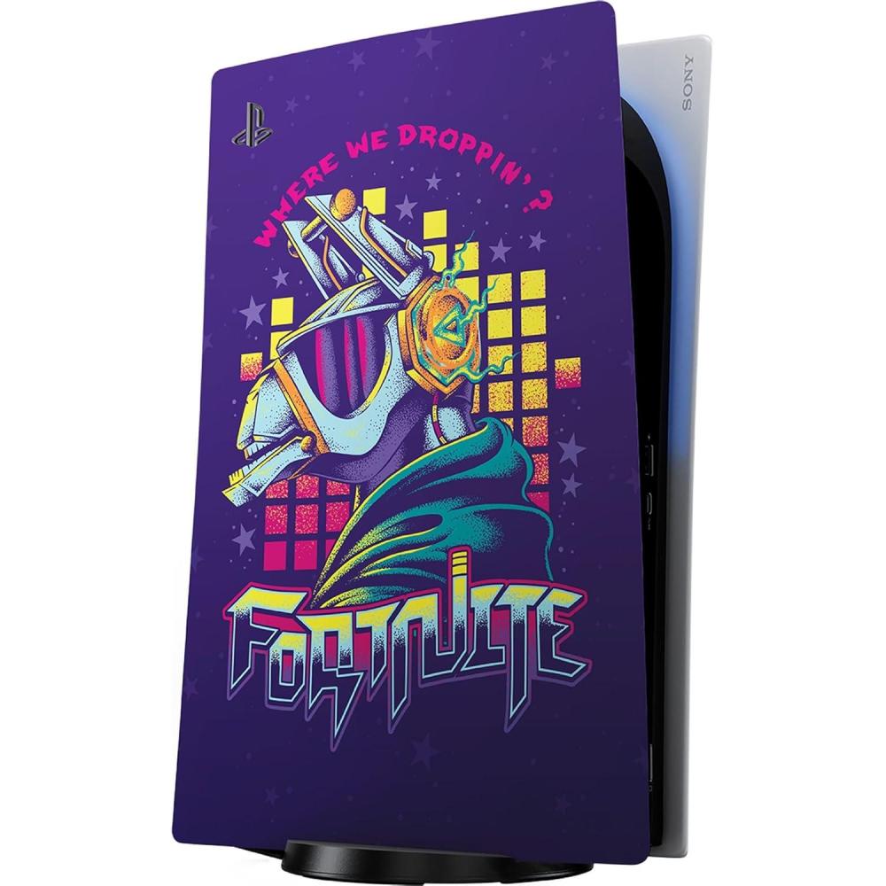 imageRazer Fortnite Console Skin PlayStation 5  PS5 Digital  Full Wrap  Premium 3M Cast Vinyl  Scratch Protection  Unique Designs ampamp Finishes  Easy Application  Battle BusDJ Yonder