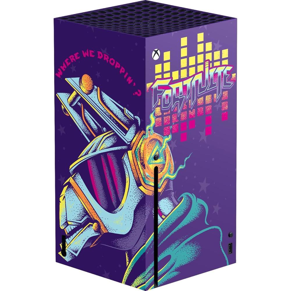 imageRazer Fortnite Console Skin Xbox Series X  Full Wrap  Premium 3M Cast Vinyl  Scratch Protection  Unique Designs ampamp Finishes  Easy Application  DJ YonderDJ Yonder
