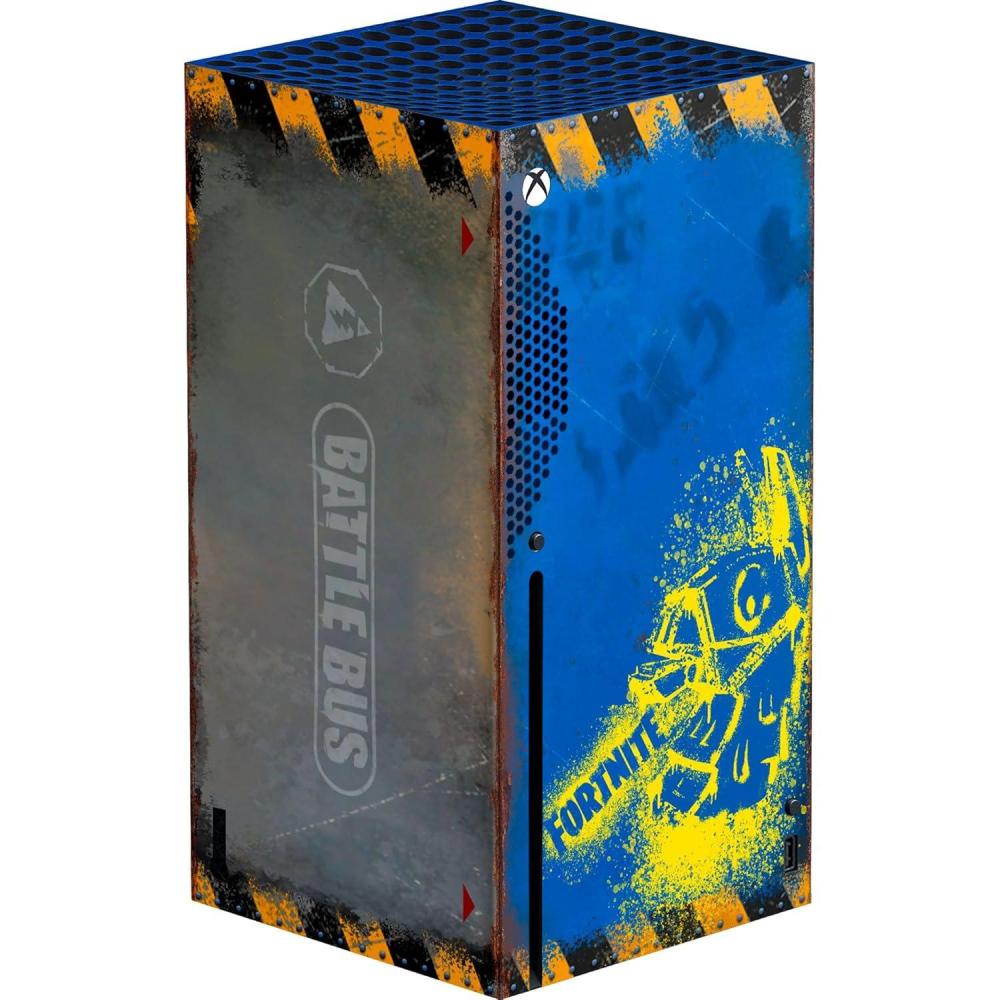 imageRazer Fortnite Console Skin Xbox Series X  Full Wrap  Premium 3M Cast Vinyl  Scratch Protection  Unique Designs ampamp Finishes  Easy Application  DJ YonderBattle Bus