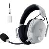 imageRazer BlackShark V3 Pro Wireless ANC Gaming Headset for PC Full Band Mic  50mm Drivers  24 GHz Bluetooth USB 35mm  Works with Mac PS5 Nintendo Switch Smartphone  70 Hr Battery  White