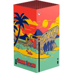 imageRazer Fortnite Console Skin Xbox Series X  Full Wrap  Premium 3M Cast Vinyl  Scratch Protection  Unique Designs ampamp Finishes  Easy Application  DJ YonderShark Island
