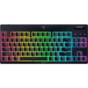 imageRazer BlackWidow V4 Low Profile TKL HyperSpeed Wireless Gaming Keyboard Orange Mechanical Switches  24GHz Wireless ampamp Bluetooth  MultiFunction Roller  3 Control Buttons  Long Battery Life