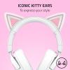 imageRazer Kraken Kitty V3 X Wired Gaming Headset Kitty Ears  HyperClear Cardioid Mic  40 mm Drivers  71 Surround Sound  Comfy Ear Cushions  CrossPlatform via 35mm PC PS5 Xbox Switch 2  White