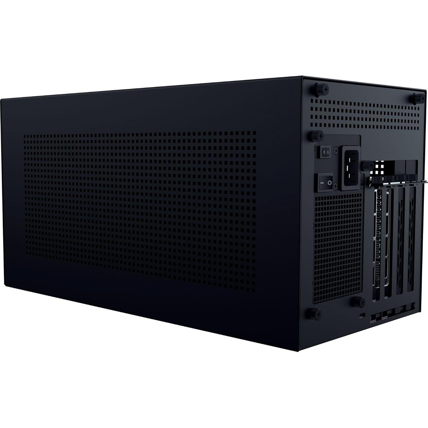 imageRazer Core X V2 External Graphics Enclosure eGPU Compatible with Windows 11 Thunderbolt 45 and USB 4 Laptops ampamp Devices  4 Slot Wide NVIDIAAMD Graphics Cards PCIe 40 Support  140W PD via USB C