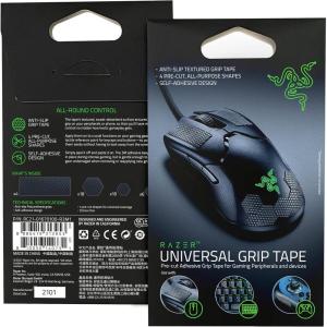 imageRazer Universal Grip Tape for Gaming Peripherals and Devices AntiSlip Grip Tape  4 PreCut All Purpose Shapes  SelfAdhesive Design1 Count Pack of 1